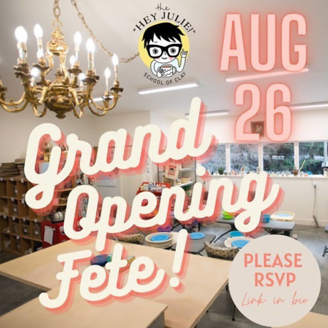 Grand opening fete! August 26